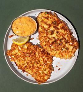 Potato Rösti-Style Schnitzel
