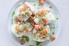 Butter Poached Cod with Fennel and Grapefruit Salsa