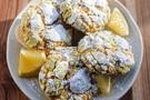 Meyer Lemon Crinkle Cookies