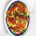 Pan Seared Cabbage with Spiced Tomato Butter