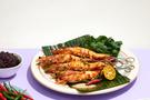 BBQ Panang Shrimp